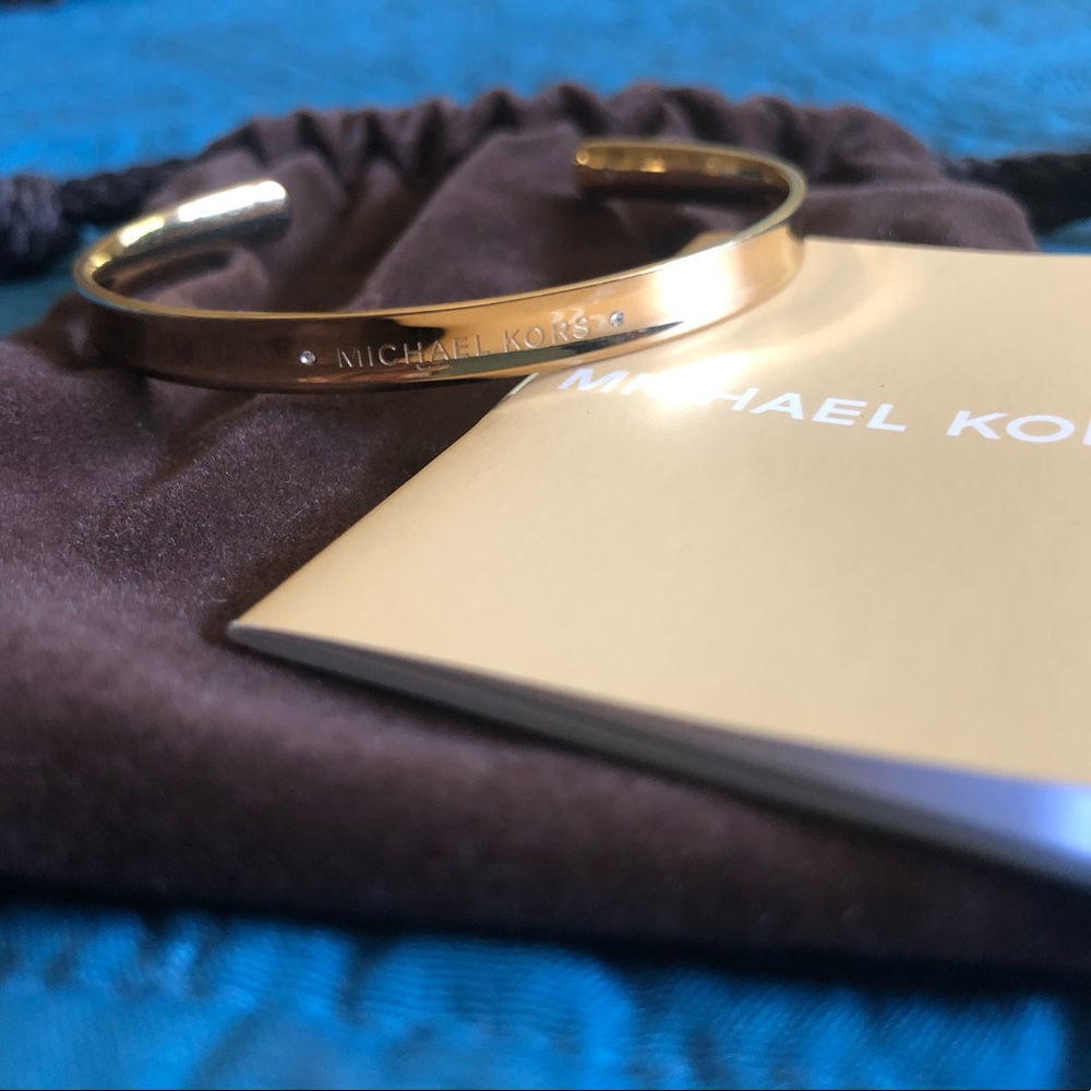 Michael Kors Cuff Bracelet - Gold